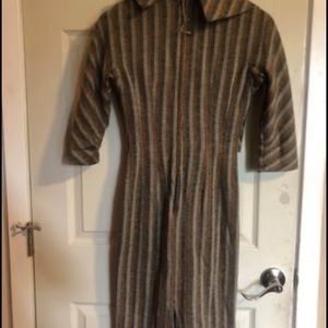 Stripped vintage 50s dress